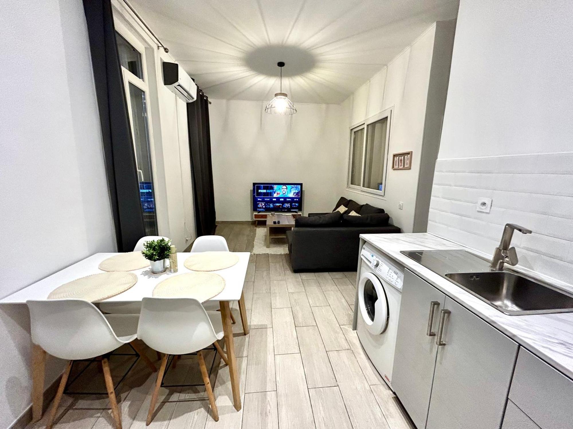 Lumineux 2 Pieces - Centre-Ville Climatise - Netflix Prime Canal - Bien Place Marsilia Exterior foto